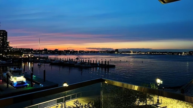 300 Blvd 3B, Boston, MA 02210 - water view featuring a dock