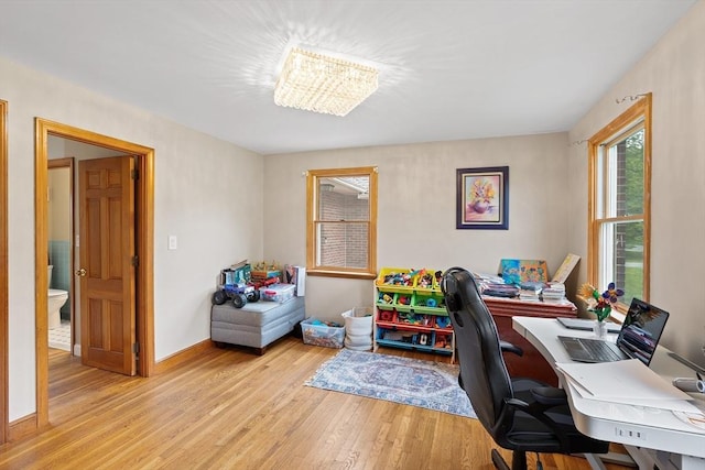 20 Highwood Way, North Andover, MA 01845 - office space with light wood-style flooring and baseboards