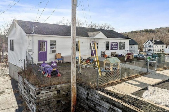 view of rear view of house