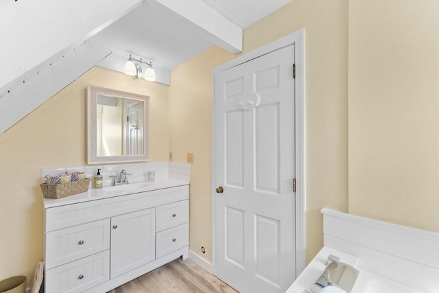 11 White Oak Trl, Barnstable, MA 02632 - bathroom featuring vanity and wood finished floors