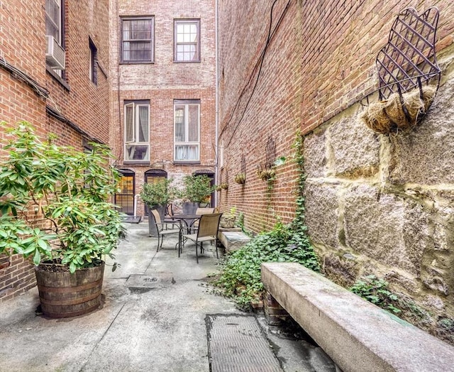 view of patio / terrace with cooling unit