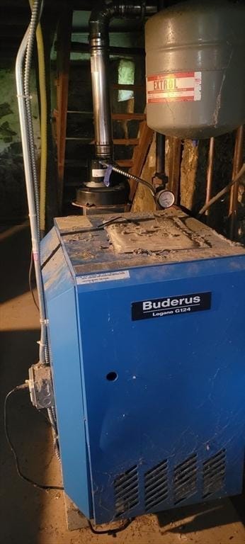 1 Barber Ave, Greenfield, MA 01301 - utilities with a heating unit