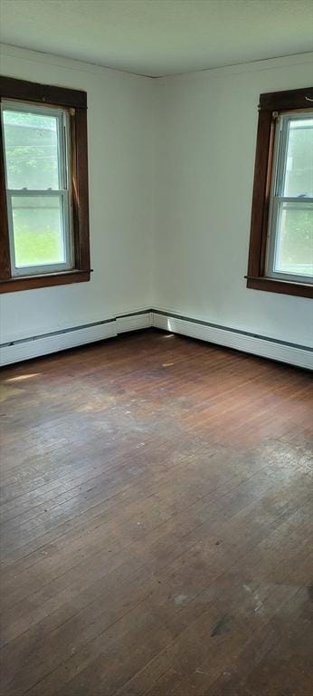 1 Barber Ave, Greenfield, MA 01301 - spare room featuring dark wood-style flooring