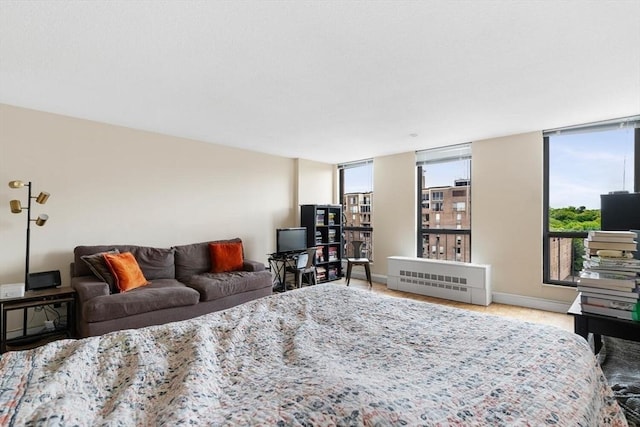 44 Washington St Unit 1208, Brookline, MA 02445 - bedroom with baseboards