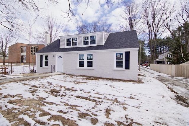 view of front of house