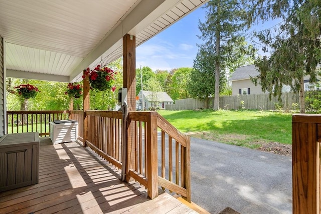 23 Schoolhouse Rd, Templeton, MA 01468 - view of wooden terrace