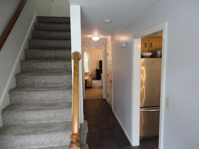 view of stairs