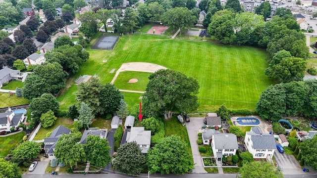 35 Warren Ave, Reading, MA 01867 - aerial view of residential area