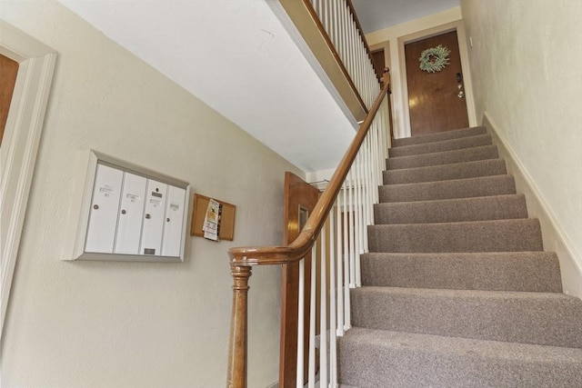 view of staircase