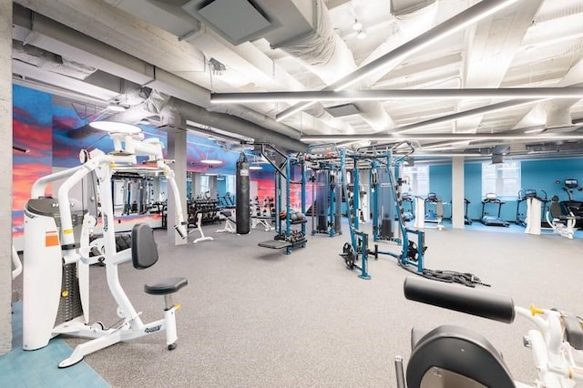 191 Washington St Unit 309, Boston, MA 02135 - view of exercise room