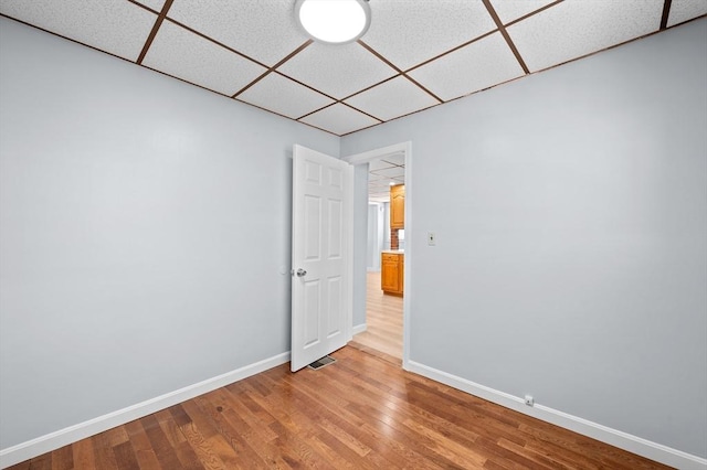 11 Shale St, Worcester, MA 01604 - spare room featuring baseboards and light wood-type flooring