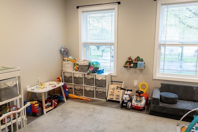 82 Davenport St, Springfield, MA 01119 - rec room with wood finished floors