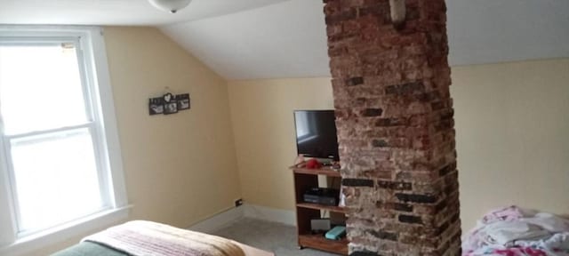 15 Green St, Gardner, MA 01440 - bedroom featuring vaulted ceiling and carpet
