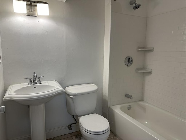 520 Shawmut Ave Unit 1, Boston, MA 02118 - full bathroom with toilet and bathing tub / shower combination