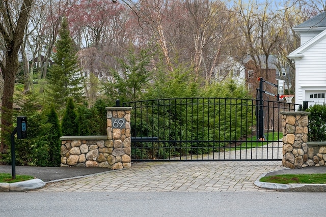 view of gate