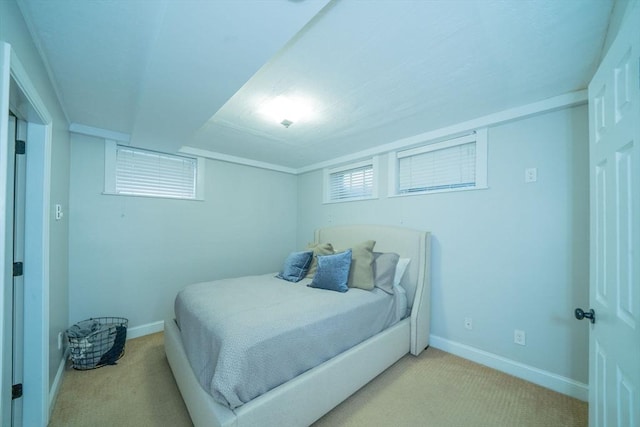 642 Centre St, Newton, MA 02458 - bedroom with carpet floors and baseboards