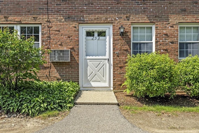 253 Rock St Unit 253, Norwood, MA 02062 - doorway to property with brick siding
