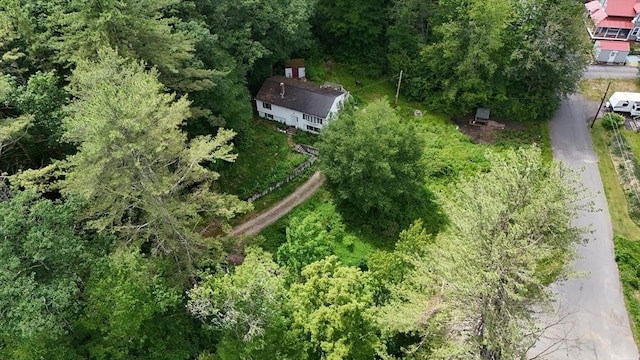 35 Beacon St, Orange, MA 01364 - aerial view of property and surrounding area featuring a forest