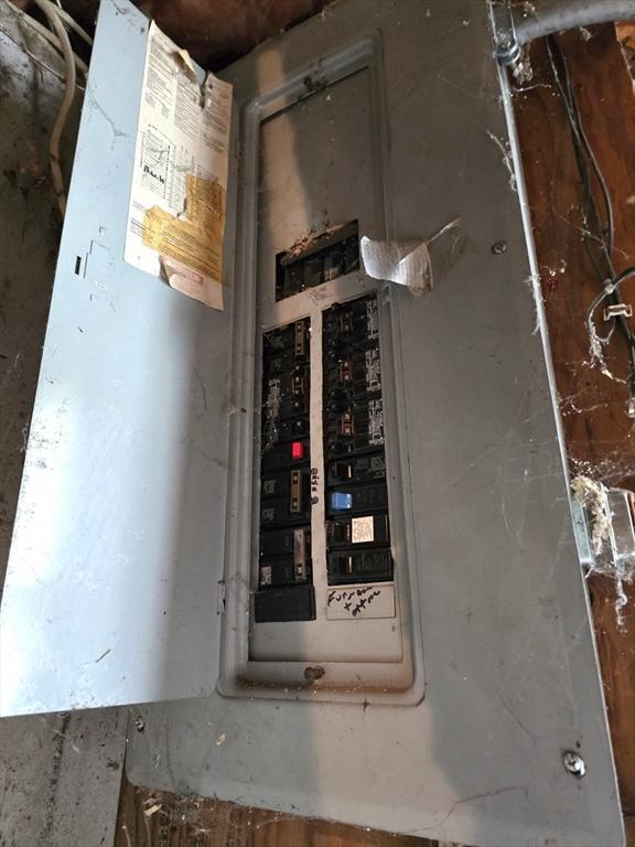35 Beacon St, Orange, MA 01364 - utility room with electric panel