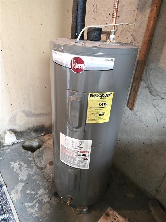 35 Beacon St, Orange, MA 01364 - utilities with water heater