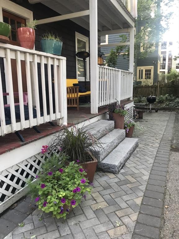 75 Rossmore Rd Unit 5, Boston, MA 02130 - view of covered porch