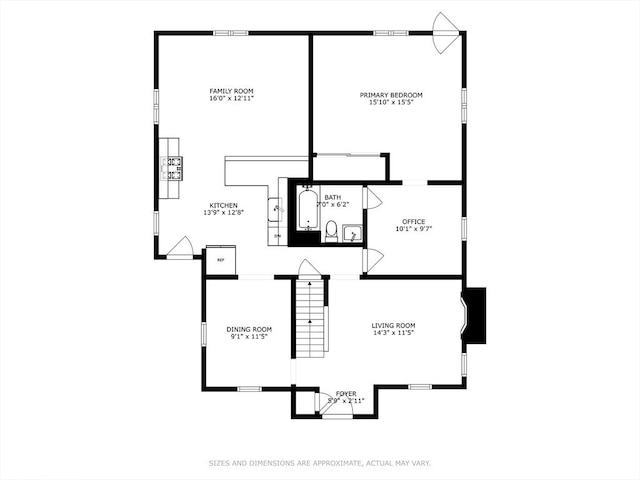 591 Poplar St, Boston, MA 02131 - room layout
