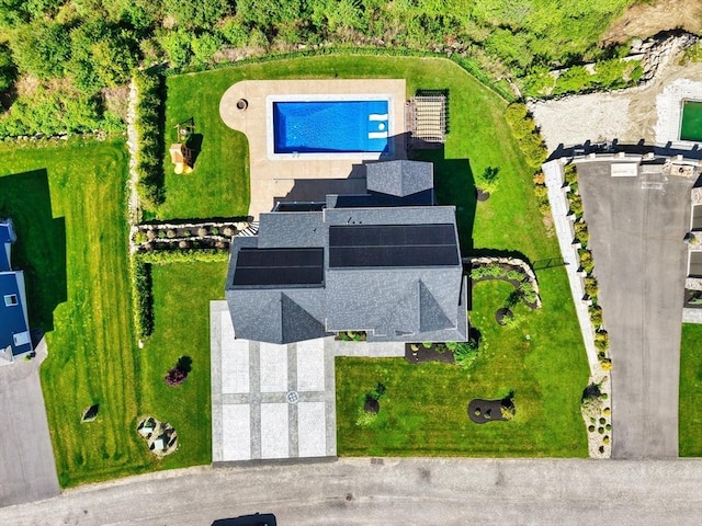 50 Bentley Ln, Westport, MA 02790 - drone / aerial view of a pool