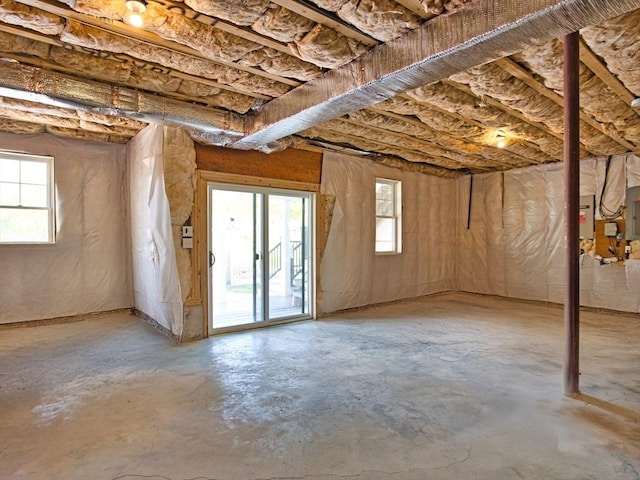 50 Bentley Ln, Westport, MA 02790 - basement with electric panel