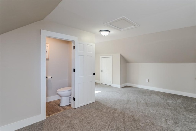 7 2nd Ave, Ware, MA 01082 - bonus room featuring carpet floors, attic access, and vaulted ceiling
