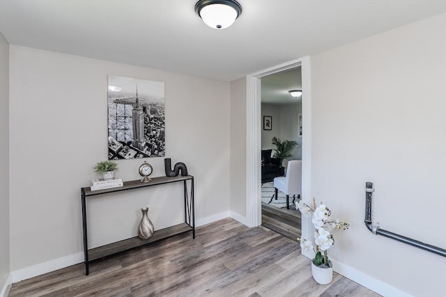 7 2nd Ave, Ware, MA 01082 - hall featuring wood finished floors and baseboards