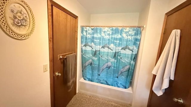 1755 Maple St, Dighton, MA 02764 - bathroom with shower / bath combo with shower curtain