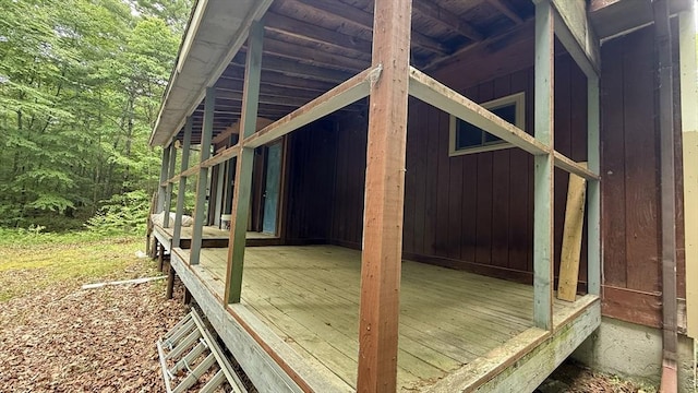 1755 Maple St, Dighton, MA 02764 - view of wooden deck