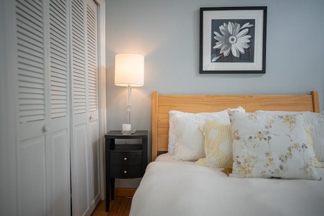 11 Cliff St, Dennis, MA 02638 - bedroom featuring a closet and wood finished floors