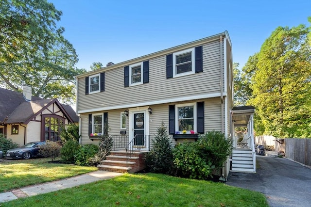 150 Academy St, Braintree, MA 02184 - view of colonial inspired home