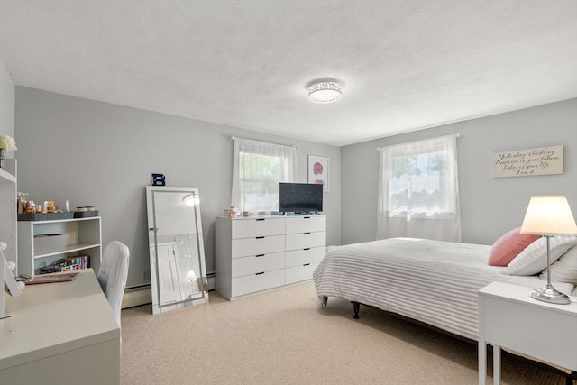 150 Academy St, Braintree, MA 02184 - bedroom featuring light colored carpet and a baseboard radiator