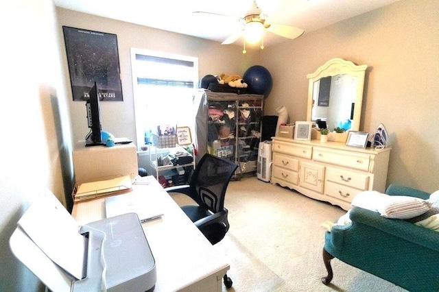 167 Orient St, Worcester, MA 01604 - office with ceiling fan and light colored carpet