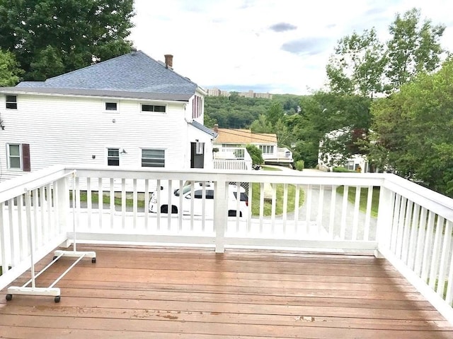 167 Orient St, Worcester, MA 01604 - view of wooden deck