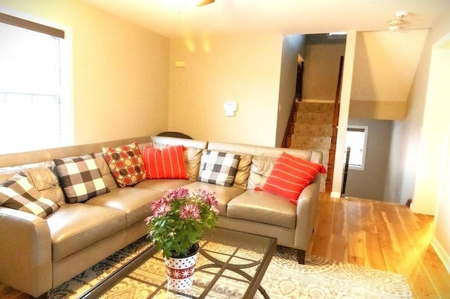 167 Orient St, Worcester, MA 01604 - living area with wood finished floors and plenty of natural light