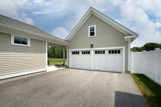 82 Snowbird Ave, Weymouth, MA 02190 - view of detached garage