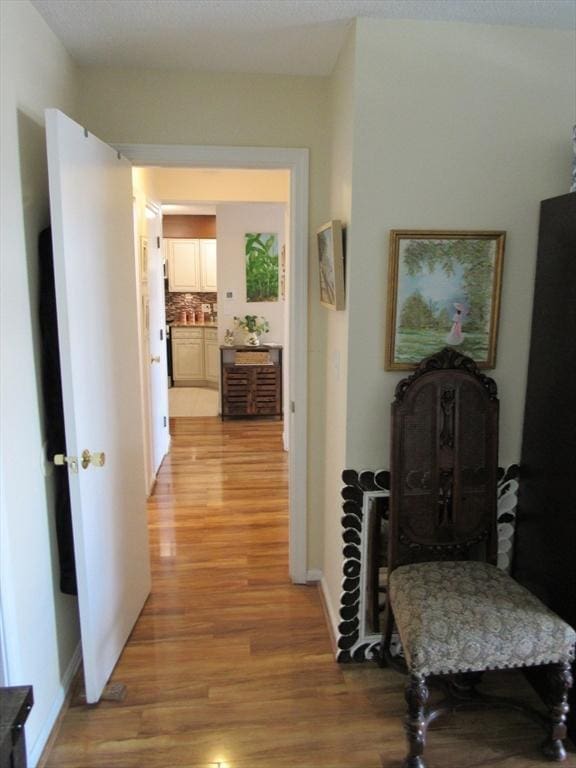 50 S Common St Unit 311, Lynn, MA 01902 - hall with light wood finished floors and baseboards