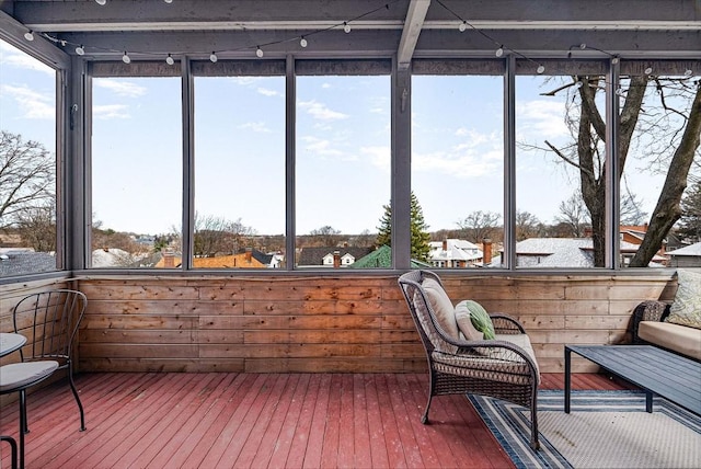 sunroom / solarium with healthy amount of natural light