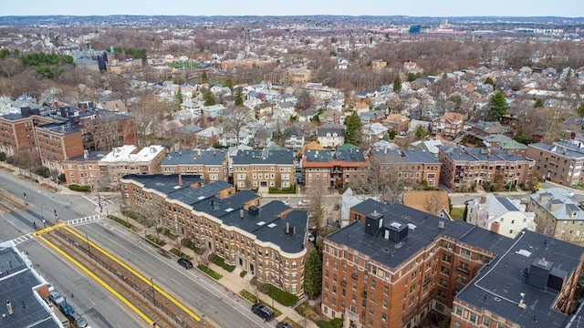 aerial view of property's location