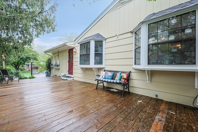view of deck