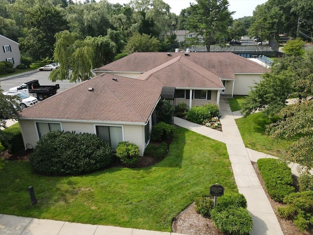 14 Village Way Unit 23, Natick, MA 01760 - aerial view of property and surrounding area