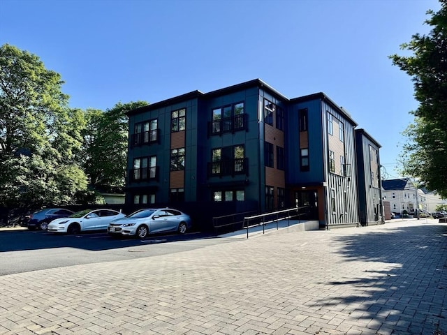 252 Main St Unit 101, Medford, MA 02155 - view of building exterior with uncovered parking