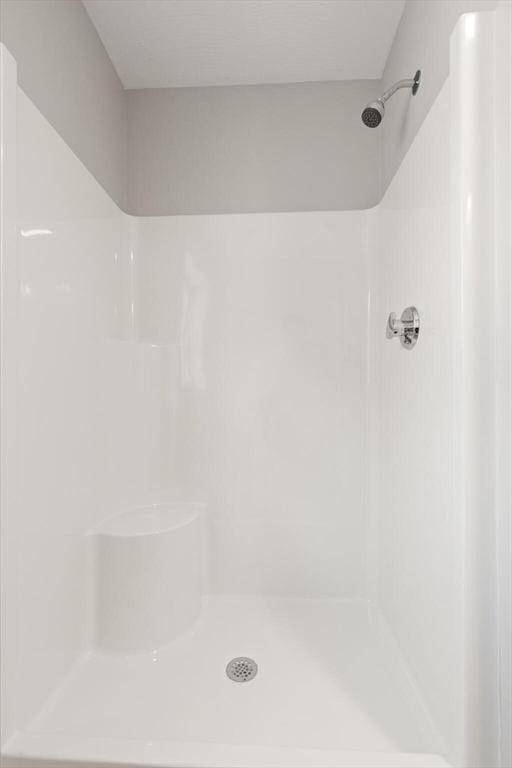 bathroom with walk in shower