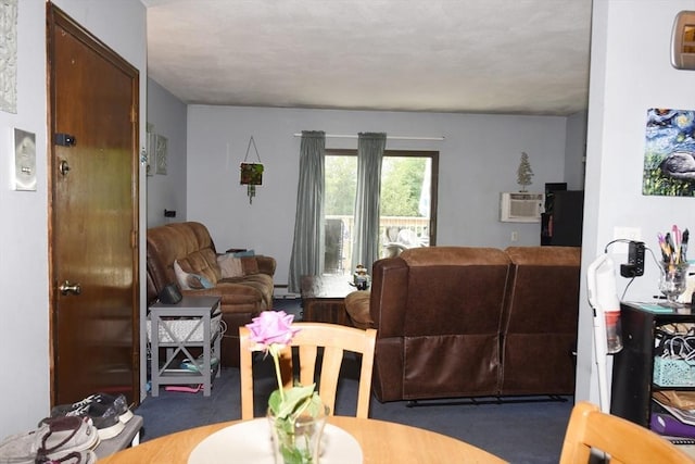 980 Plain St Unit 4, Marshfield, MA 02050 - dining space featuring a wall unit AC