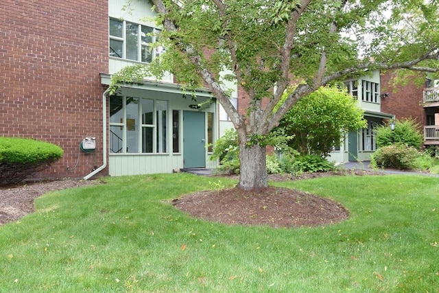 980 Plain St Unit 4, Marshfield, MA 02050 - view of grassy yard