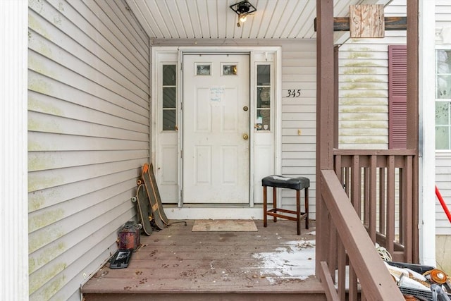 view of property entrance