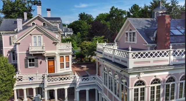65 Central St, Andover, MA 01810 - exterior space featuring a balcony